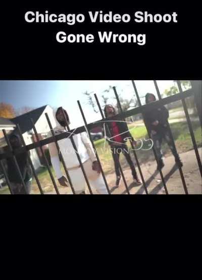 A RayMoneyVisions almost lost his life after shooting a video, shots get fired🙏🏾