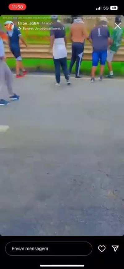 Torcida organizada do galo trabalhando mais que a PRF