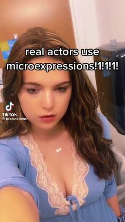 Becca doing microexpressions