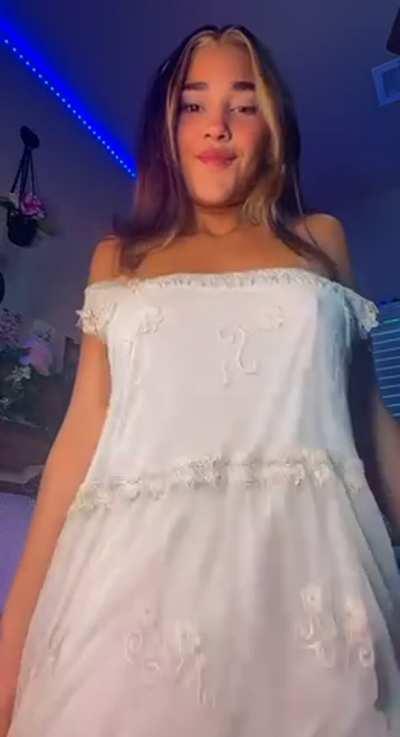 Look daddy! No hands!