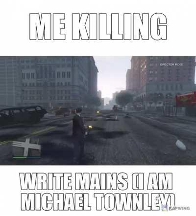 Halal Michael (He mains causic) ( He is good friends w/inkeply)