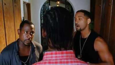 Did you know in this scene Will Smith was using a prop gun given to him by an experienced professional who made sure he was using a prop gun without any ammo, successfully averting a tragic accident