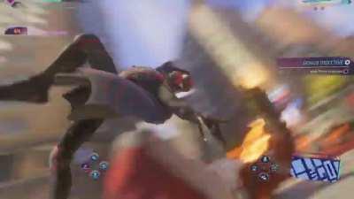 I unintentionally did the sickest finisher I've ever seen.