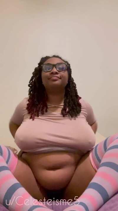 I want this tits to be on your mind all day 😊