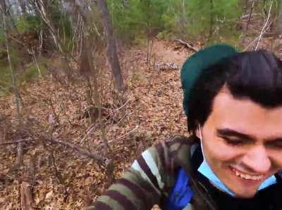 Decided to see how far I could hike backwards without falling down