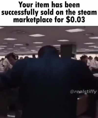 selling rust skin for 3 quid