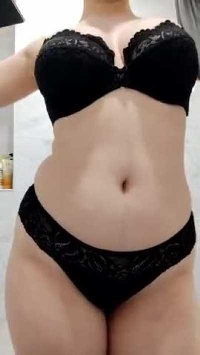 Stop spying on me while I undress.