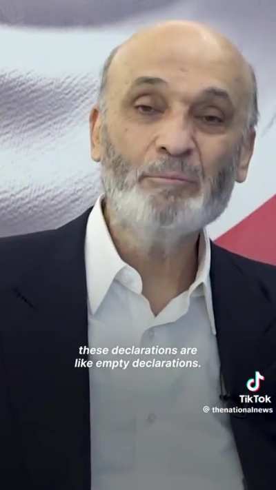 Samir Geagea speaking Facts