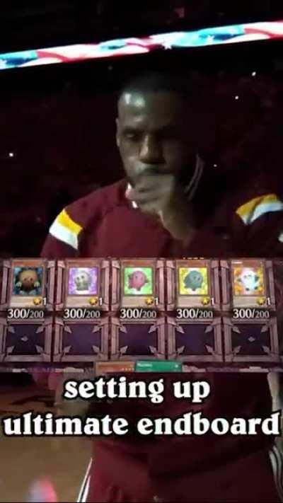 LeBron James, scream if you love Master Duel
