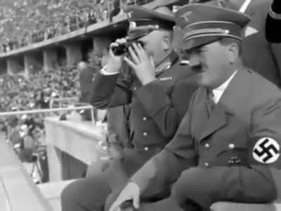 Hitler high on meth at the Olympics