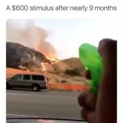 A $600 stimulus after nearly 9 months