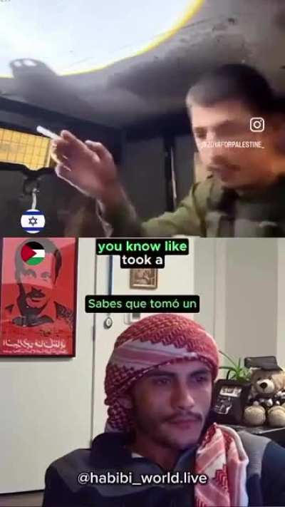 Soldier brags about war crimes.