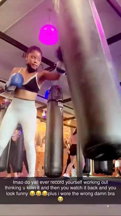 Halle working out | SC 6/20/24