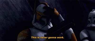 Me uploading a meme on r/PrequelMemes without Obi Wan Kenobi in it:
