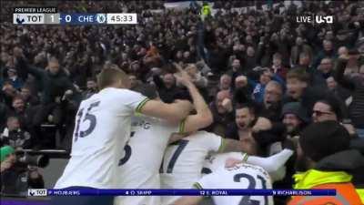 Tottenham [1] - 0 Chelsea - Oliver Skipp Celine'd