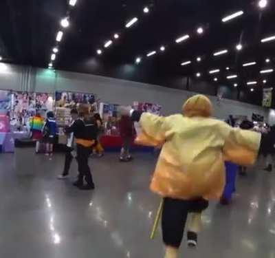 He commited to the joke... But at what cost???