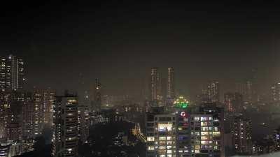 Time lapse of fireworks