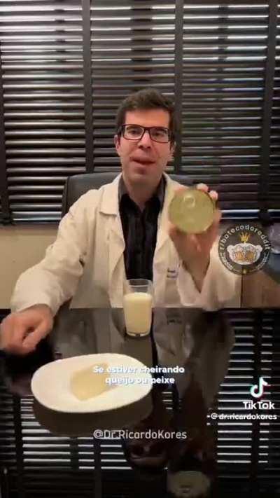 Qual o cheiro do seu leite?