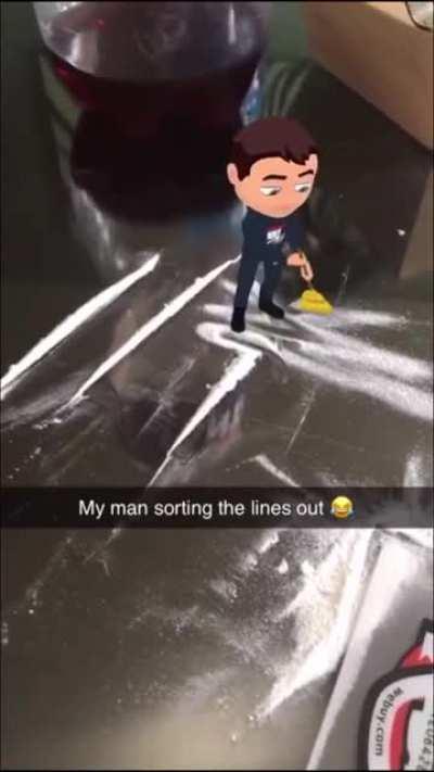 When u can’t see straight and need to pull out the wee man