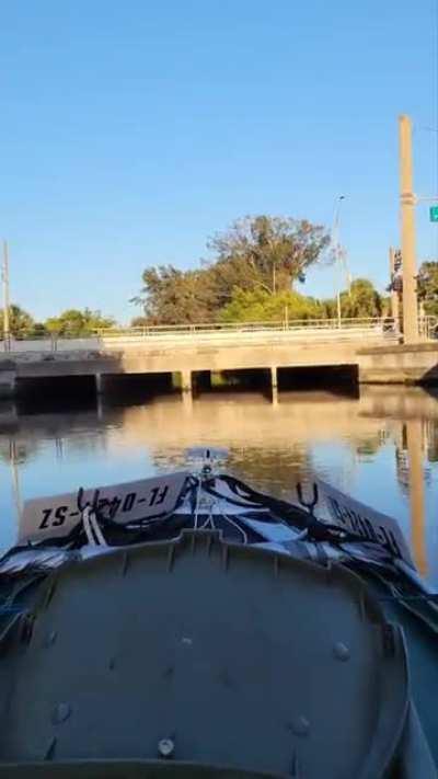 Beating the tide by inches (OC)