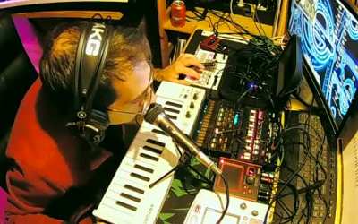 Darkwave LIVE SET Korg volca Jam + KAOSS PAD