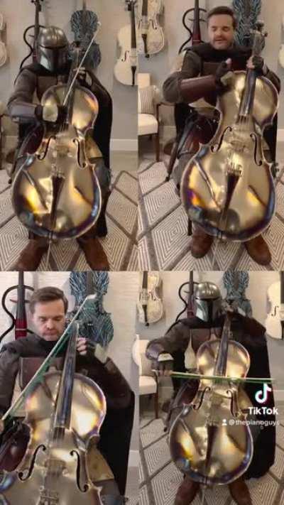 Theme Song + Grogu vibing