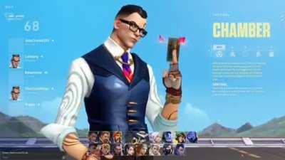 Chamber Agent Select Animation