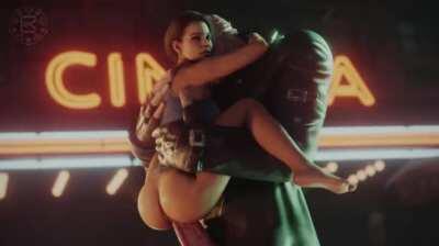 Jill Valentine vs Nemesis (bomyman)