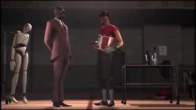 HOLY CRAPPPPP he has a bucket of chicken