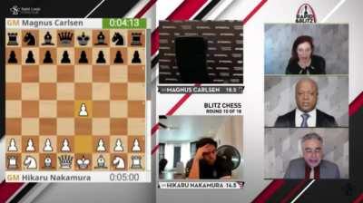 Magnus Carlsen shows up late for his game
