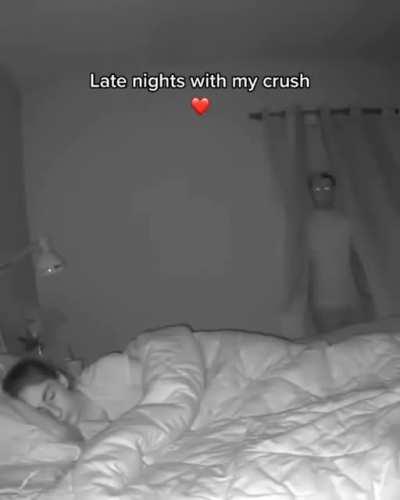 Make sure to check your bedroom for stalkers before going to bed!!