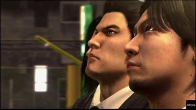 Kiryu and The Gang go to McDonald’s