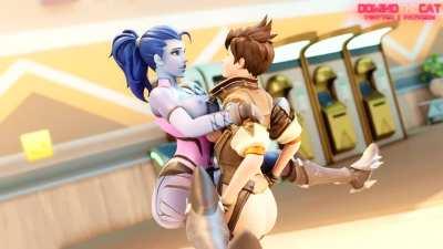 Widowmaker & Tracer (DominotheCat)