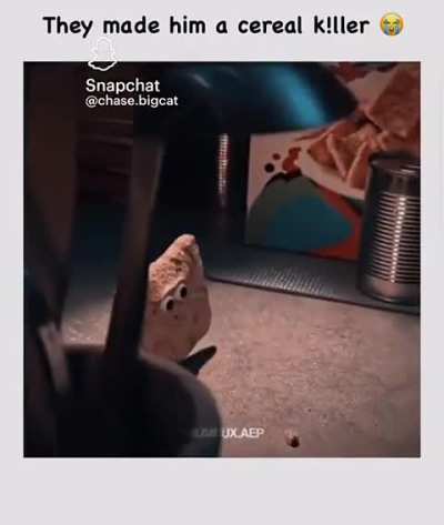 Cereal killer 🤣