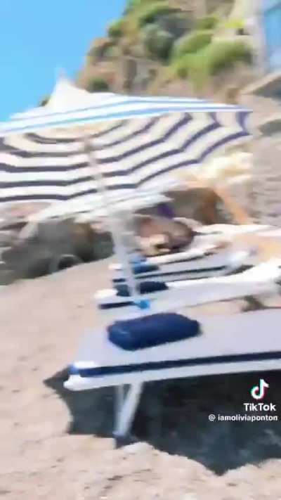 Looking serene in green