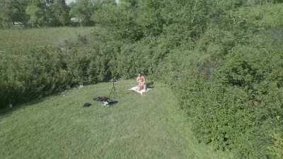 Fucking at the park...but cinematic