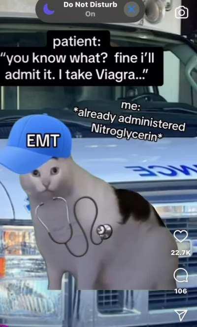 Not an EMT but I feel like sharing cause it says EMT