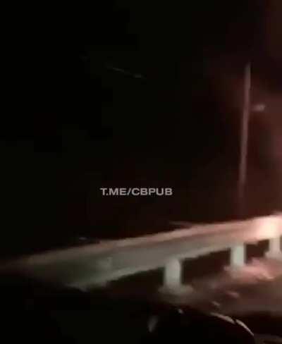 Just a man on fire....nsfw