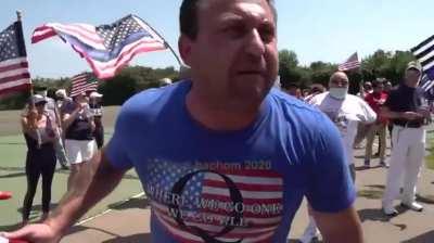 MAGA KAREN gone wild in the wild  🤪 