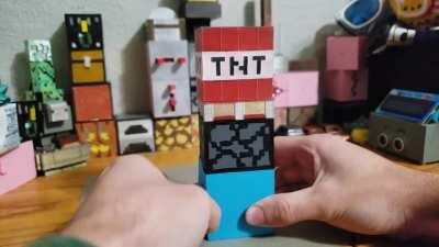 Piston Redesigned to Push a Full Block and Link With Another Piston