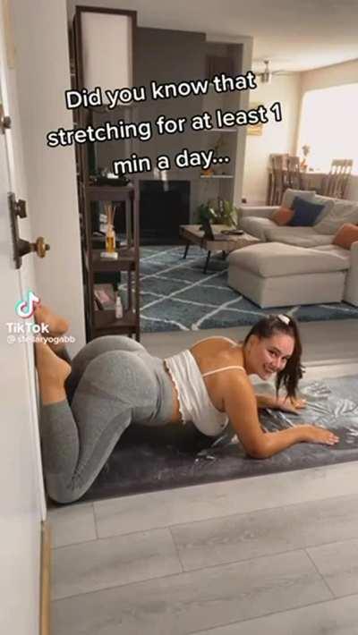 Length is strength. Do your stretches.