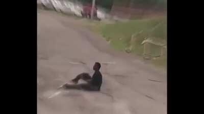 Turned legs to jelly