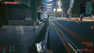 I've found a speedrun strat. Any 45 degree surface like this gives a boost if you run slightly into it while going forward.