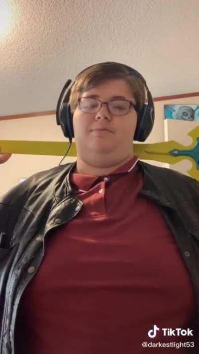 Him saying Kid teally got me