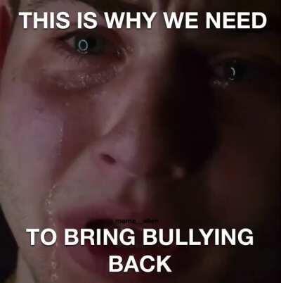 #BringBullyingBack