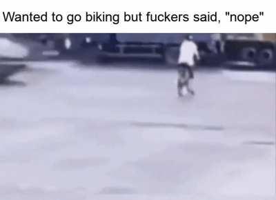 vanishing bike trick