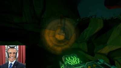 Presidents play Deep Rock Galactic