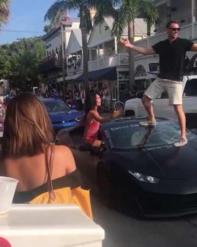 Showing off gone wrong...