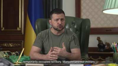 President Zelensky's Latest Address. 03/10/22. Duration 6m15. English Subtitles.