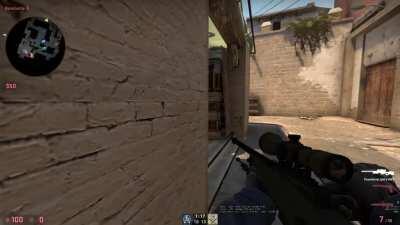 Glass Canon 5 Shot No Scope AWP Ace in 7 Seconds